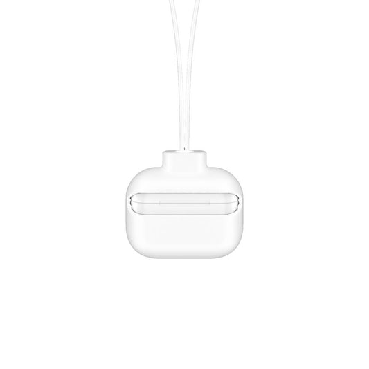 Apple Airpods Pro Kılıf Boyun Askılı Jelly Bean Tasarımlı Lisanslı Switcheasy ColorBuddy Kapak Siyah