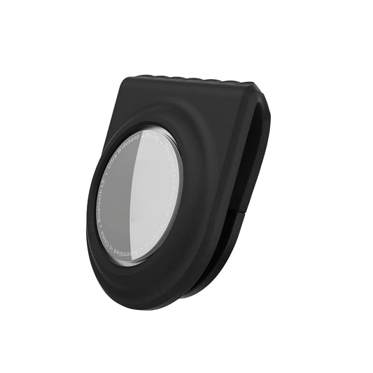 Apple Airtag Raptic Anchor Serisi Klipsli Airtag Kılıfı Siyah