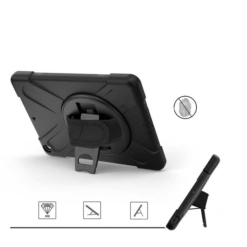 Apple iPad 10.2 (8.Nesil) Zore Defender Tablet Silikon Siyah