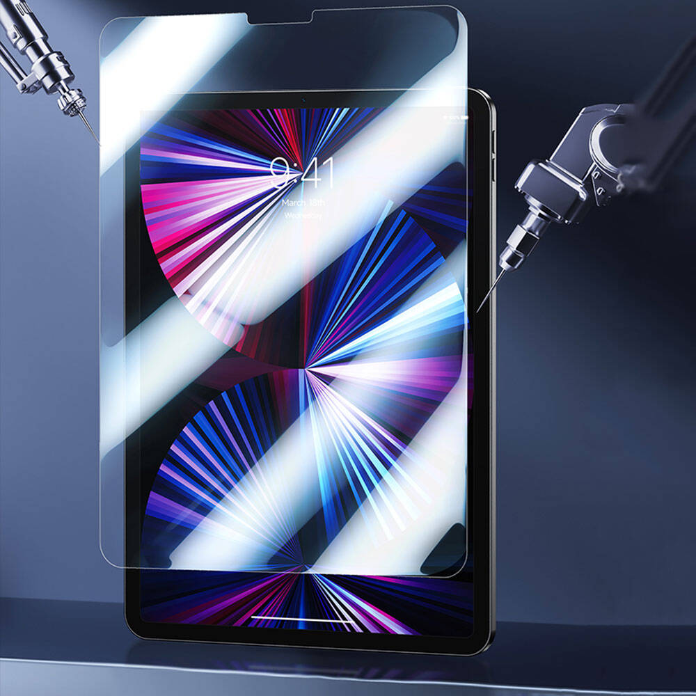 Apple iPad Air 13 2024 Benks OKR Glass Warrior HD Parlak Ekran Koruyucu Şeffaf