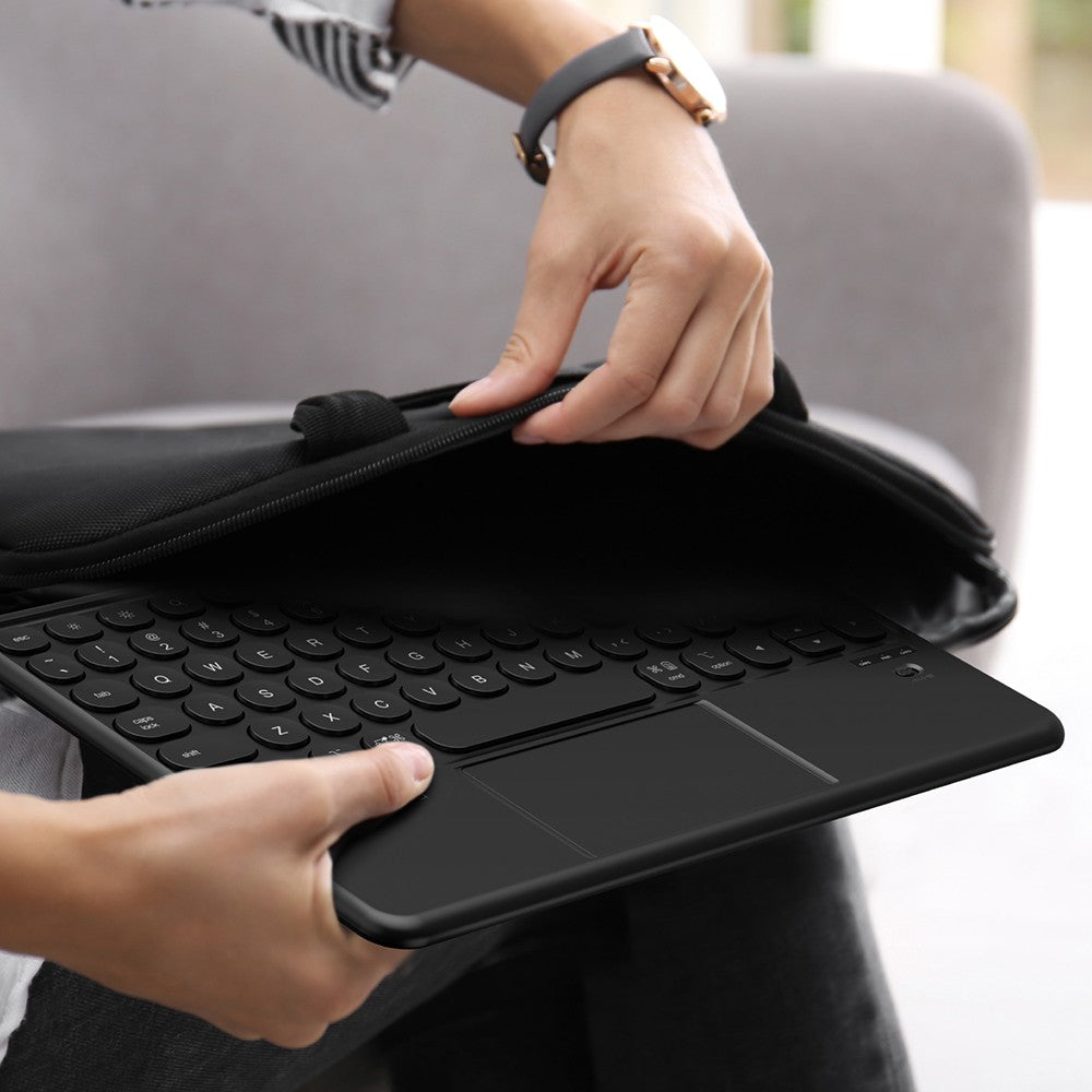 Apple iPad Air 13 2025 M3 Amazingthing Minimal KeyLite Combo Klavyeli Standlı Kılıf