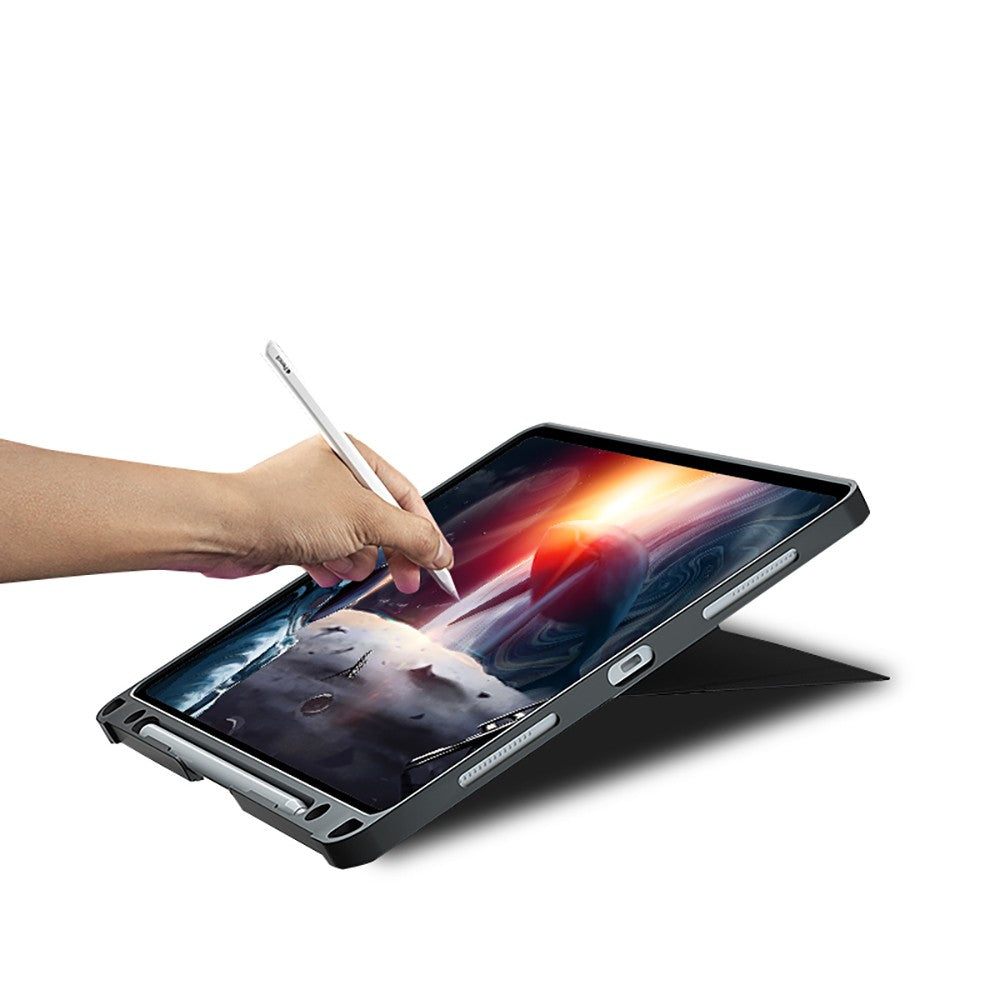 Apple iPad Air 13 2025 M3 Wiwu MagTouch Serisi Gizli Kalem Bölmeli Klavyeli Kılıf