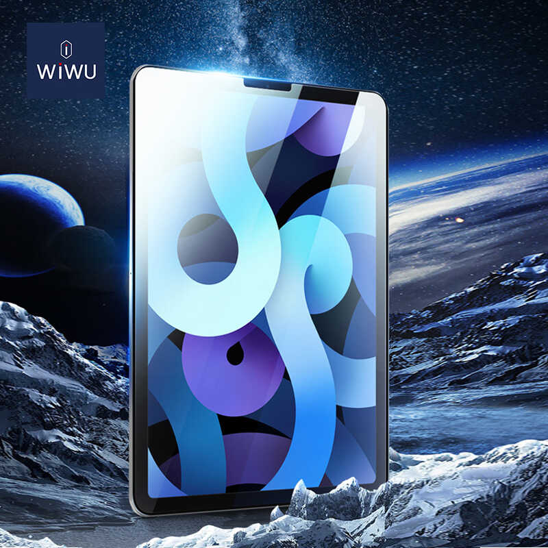 Apple iPad Pro 11 2022 M2 Wiwu iVista 2.5D Glass Ekran Koruyucu Renksiz