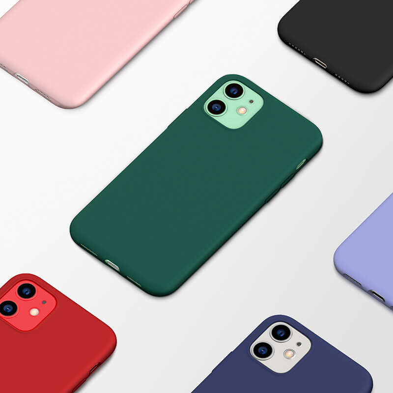 Apple iPhone 11 Pro Kılıf Benks Silikon Kapak Siyah