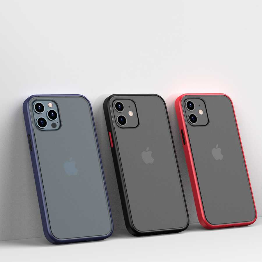 Apple iPhone 12 Kılıf Benks Magic Smooth Drop Resistance Kapak Siyah
