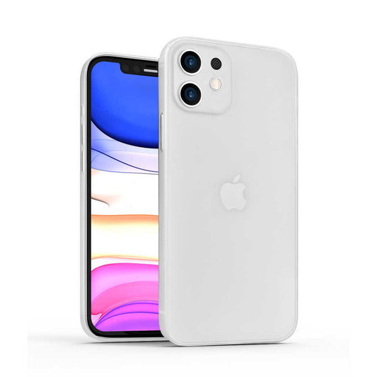 Apple iPhone 12 Kılıf Wiwu Skin Nano PP Kapak Siyah