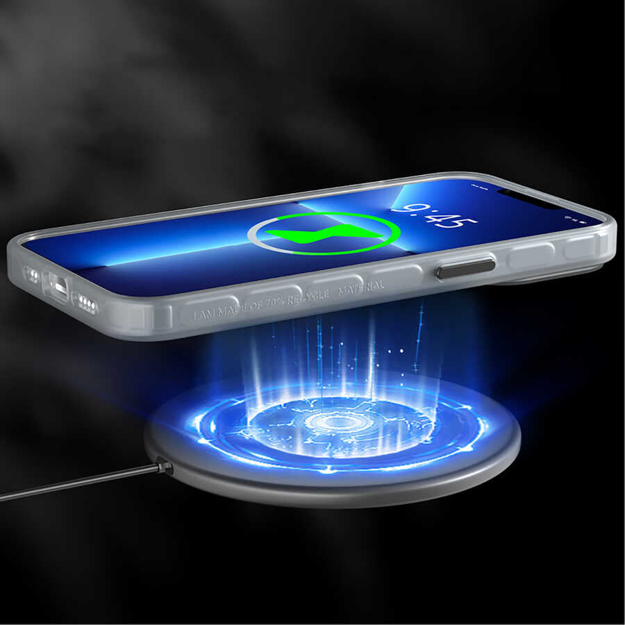 Apple iPhone 12 Pro Max Kılıf YoungKit Plain Coloured Serisi Kapak Mavi