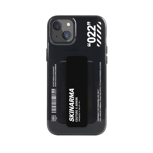 Apple iPhone 13 Kılıf Skinarma Şeffaf Desenli Kaze Kapak Şeffaf