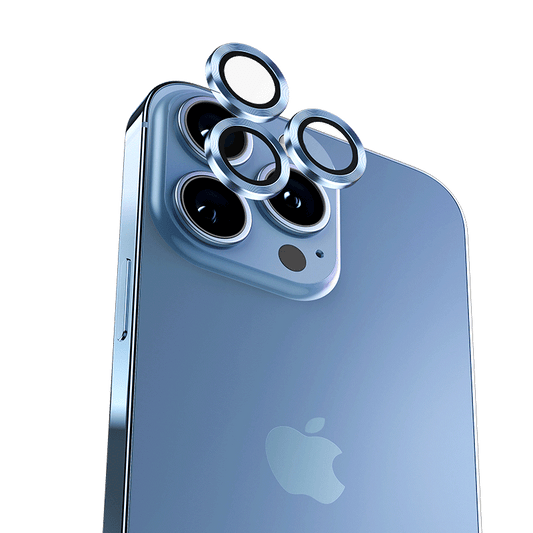 Apple iPhone 13 Pro Benks New KR Kamera Lens Koruyucu Mavi