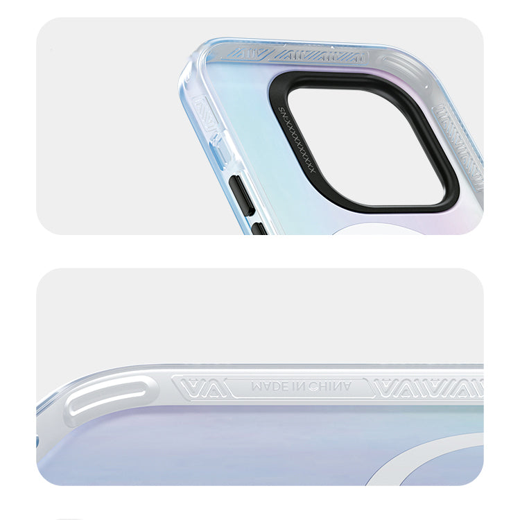 Apple iPhone 13 Pro Max Kılıf M-safe Şarj Özellikli Benks Casebang Explore Kapak Beyaz