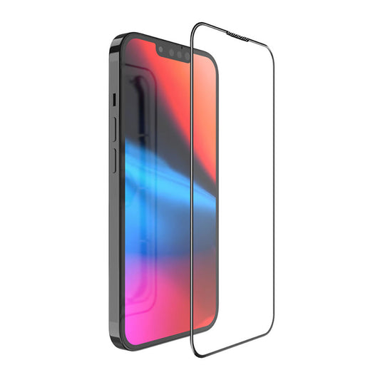 Apple iPhone 13 Pro Max Wiwu CZ-003 Mavi Işık Teknolojili Hidrofobik ve Oleofobik Parlama Önleyici Cam Ekran Koruyucu Siyah