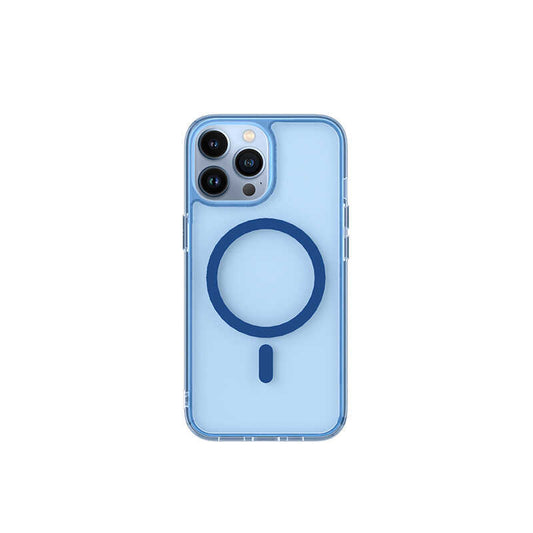 Apple iPhone 13 Pro Max Wiwu M-safe Şarj Özellikli Lens Korumalı Şeffaf Silikon Kapak