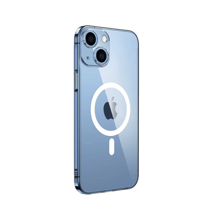 Apple iPhone 14 Kılıf Kamera Korumalı M-safe Sert PC Zore Porto Kapak