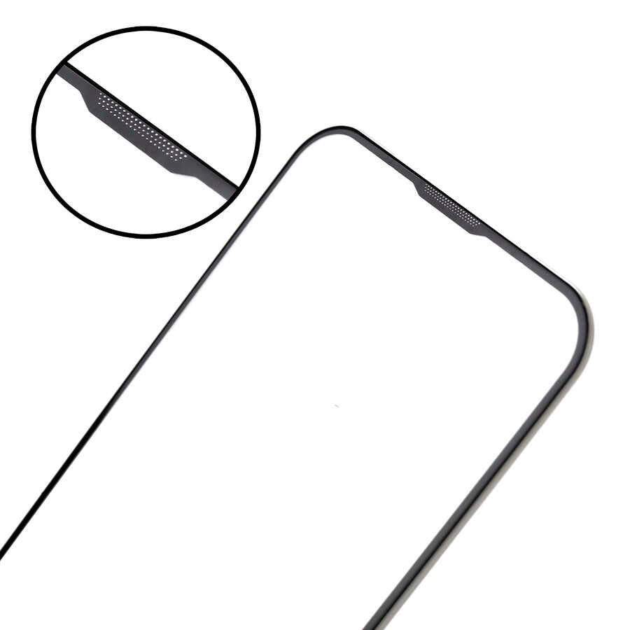 Apple iPhone 14 Plus Zore Rika Premium Temperli Cam Ekran Koruyucu Siyah