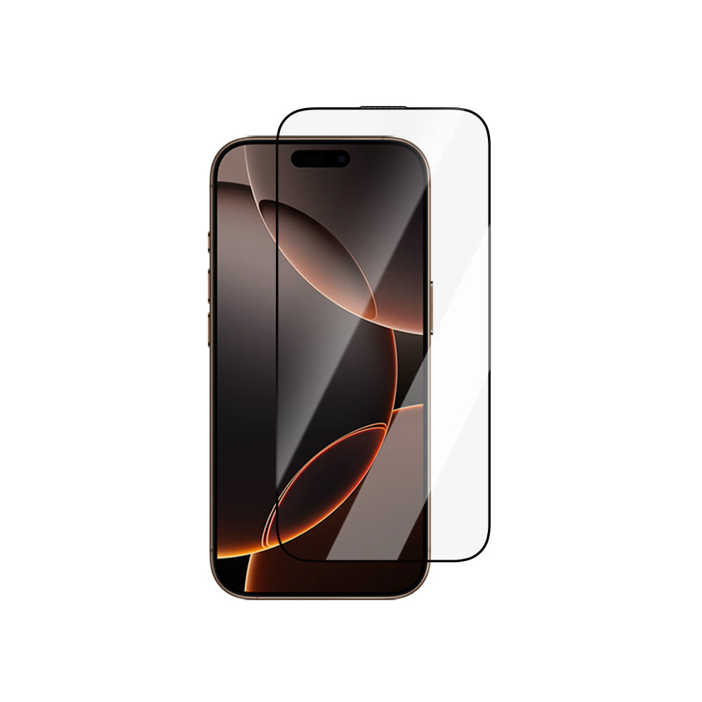 Apple iPhone 14 Pro CaseWorld Crystal Essence Serisi Safir Coating 0.15mm 3D&HD Temperli Cam Ekran Koruyucu