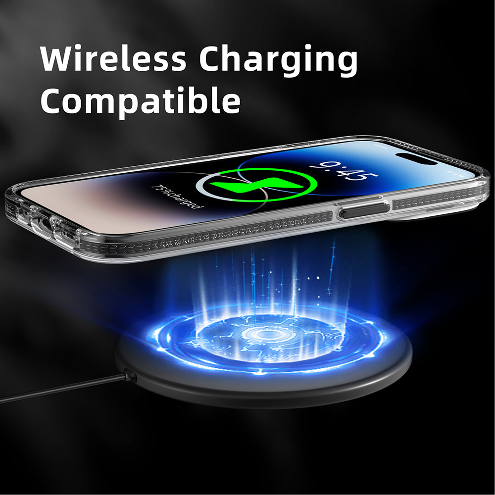 Apple iPhone 14 Pro Kılıf M-safe Şarj Özellikli Lens Figürlü YoungKit Art Film Serisi Kapak Pembe