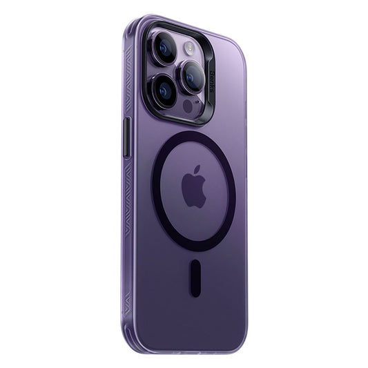 Apple iPhone 14 Pro Max Kılıf M-safe Şarj Özellikli Benks Lucid Armor Kapak Siyah