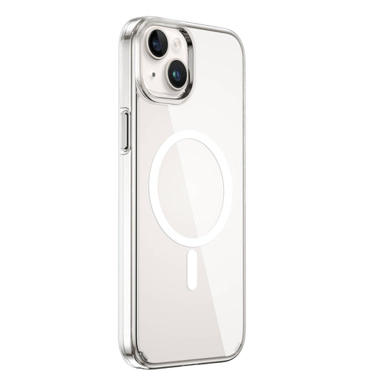 Apple iPhone 15 Kılıf Wiwu FYY-014 M-safe Şarj Özellikli Şeffaf Kapak
