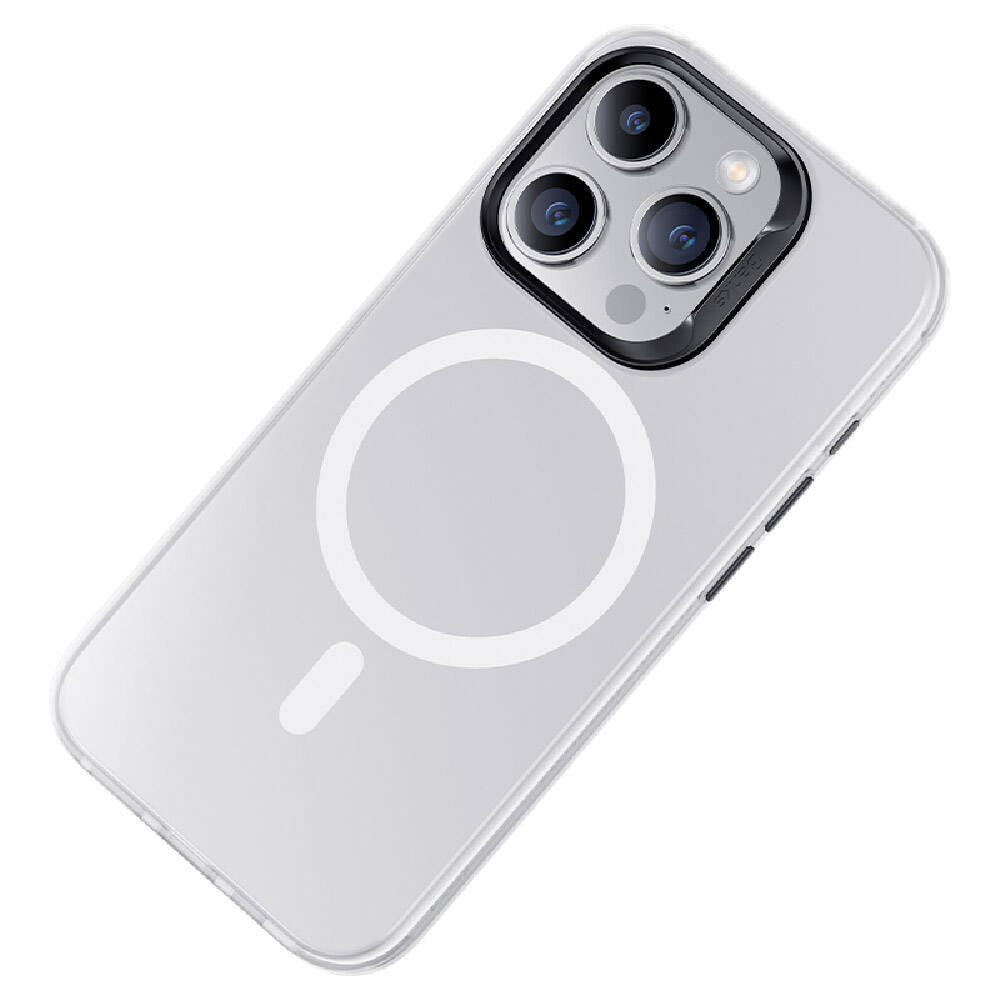 Apple iPhone 15 Pro Kılıf M-safe Şarj Özellikli Benks Lucid Armor Kapak Siyah