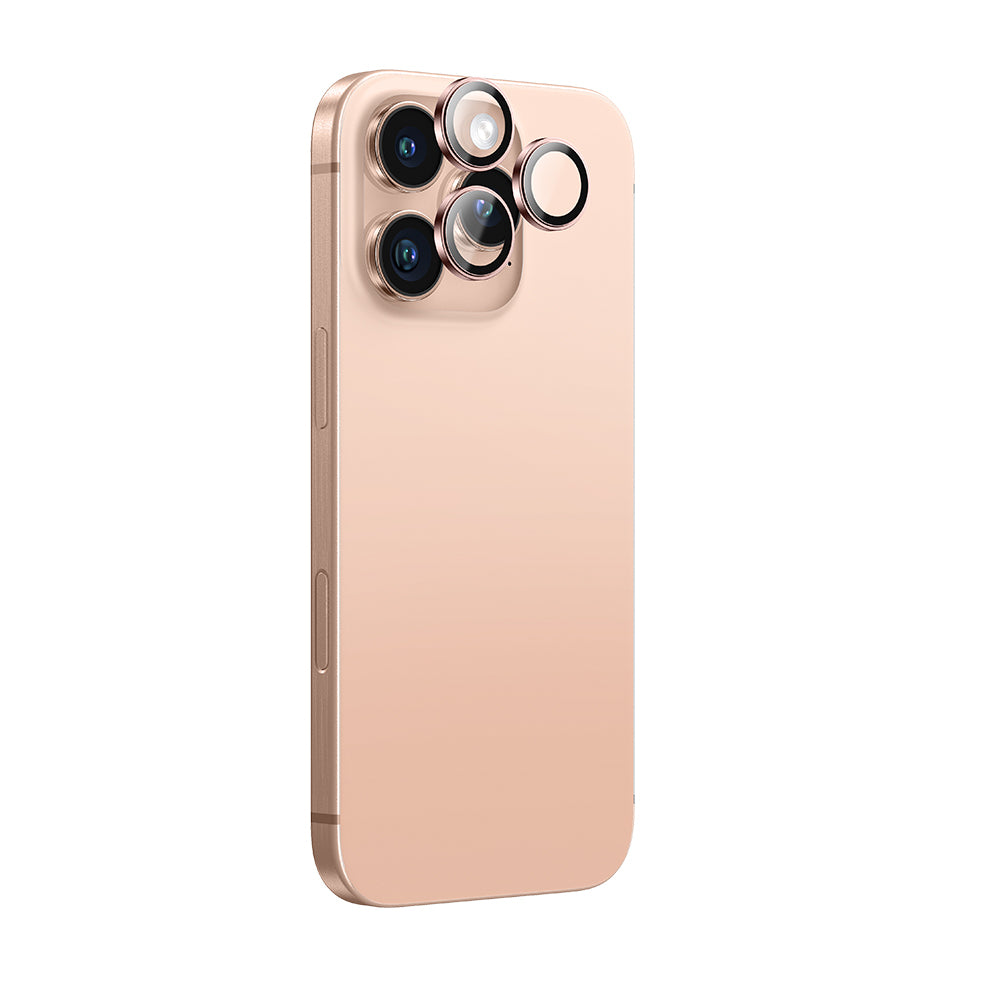Apple iPhone 16 Pro Amazingthing Anti Reflective Kamera Lens Koruyucu + Kolay Uygulama Aparatlı