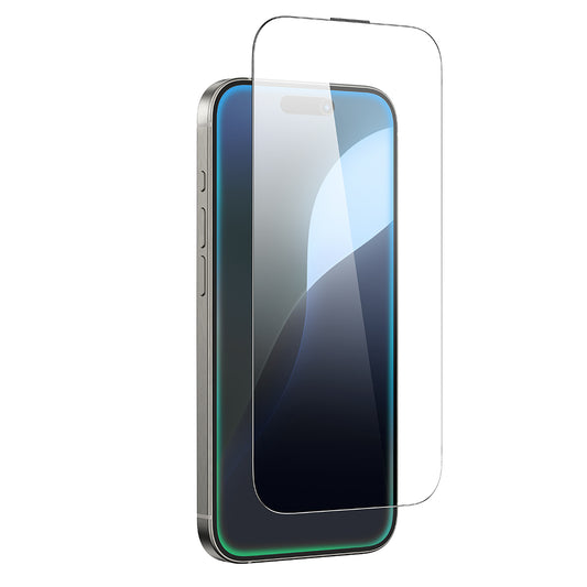 Apple iPhone 16 Pro Amazingthing Titan Parmak İzi Bırakmayan Temperli Cam Ekran Koruyucu Siyah