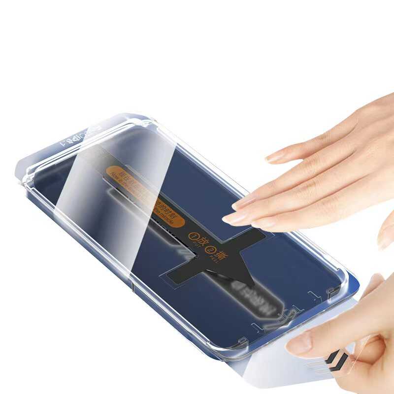 Apple iPhone 16 Pro Hayalet Ekran Koruyucu Zore Süper Fast Privacy Film Siyah