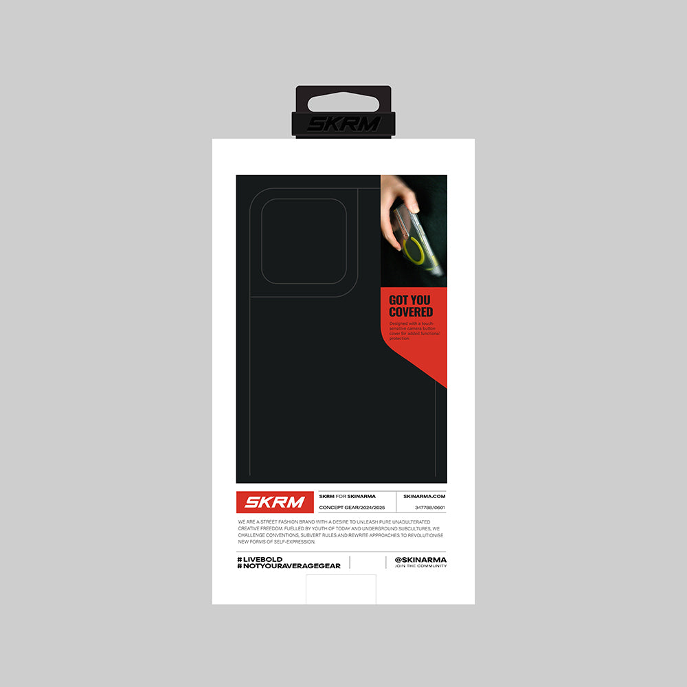 Apple iPhone 16 Pro Kılıf M-safe Şarj Özellikli 360 Derece Dönebilen Standlı Skinarma Helix Kapak Siyah