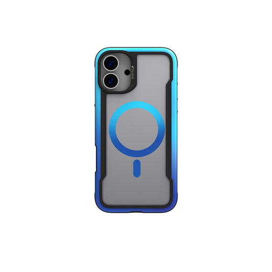 Apple iPhone 16 Pro Kılıf M-safe Şarj Özellikli Airbagli Raptic Shield 2.0 Serisi Şeffaf Arka Yüzey Kapak Siyah