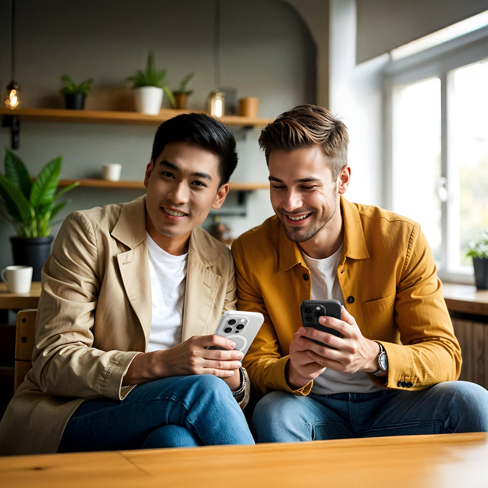 Apple iPhone 16 Pro Kılıf M-safe Şarj Özellikli Amazingthing Minimal Air Serisi Kapak Şeffaf