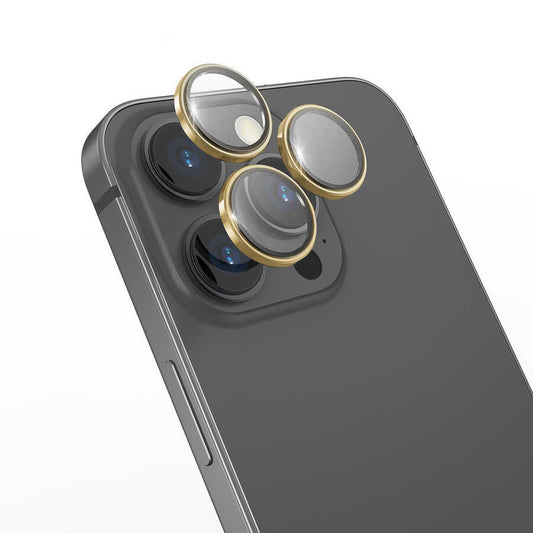 Apple iPhone 16 Pro Max Wiwu Lens Guard Metal Kamera Lens Koruyucu