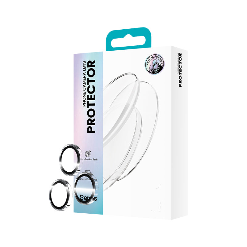 Apple iPhone 17 Benks AR Glass Warrior Premium Cam Kamera Lens Koruyucu Siyah