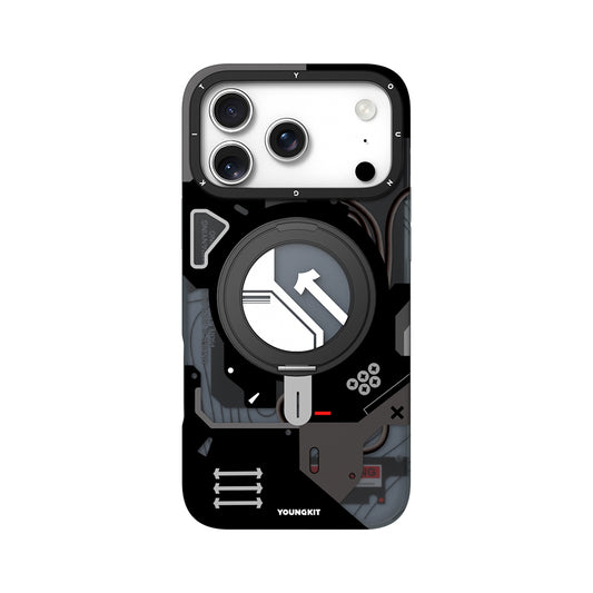 Apple iPhone 17 Pro Kılıf M-safe Şarj Özellikli Youngkit Starship Serisi Kapak