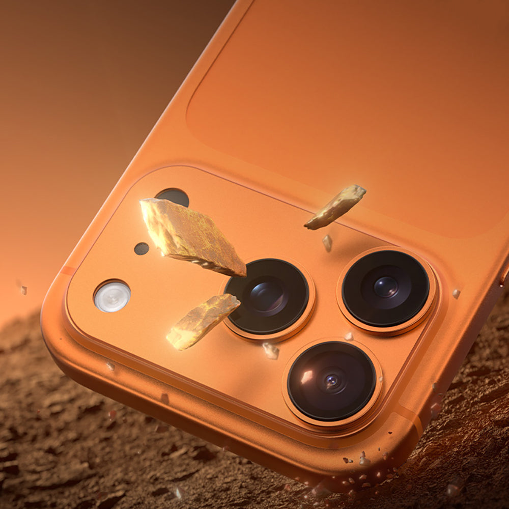 Apple iPhone 17 Pro Max Benks Glass Warrior Anti Reflective Metal Kamera Lens Koruyucu Mavi