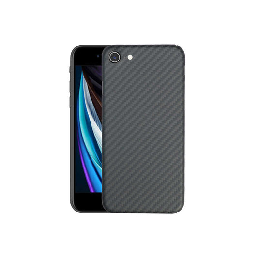 Apple iPhone SE 2020 Kılıf Wiwu Skin Carbon PP Kapak Siyah