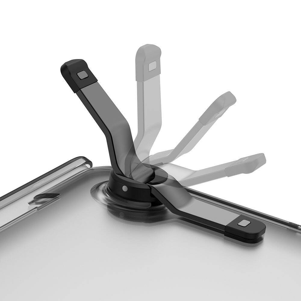 Apple Macbook 13.6" Air M3 A3113 Wiwu Macbook iShield Standlı Shield Kapak Beyaz