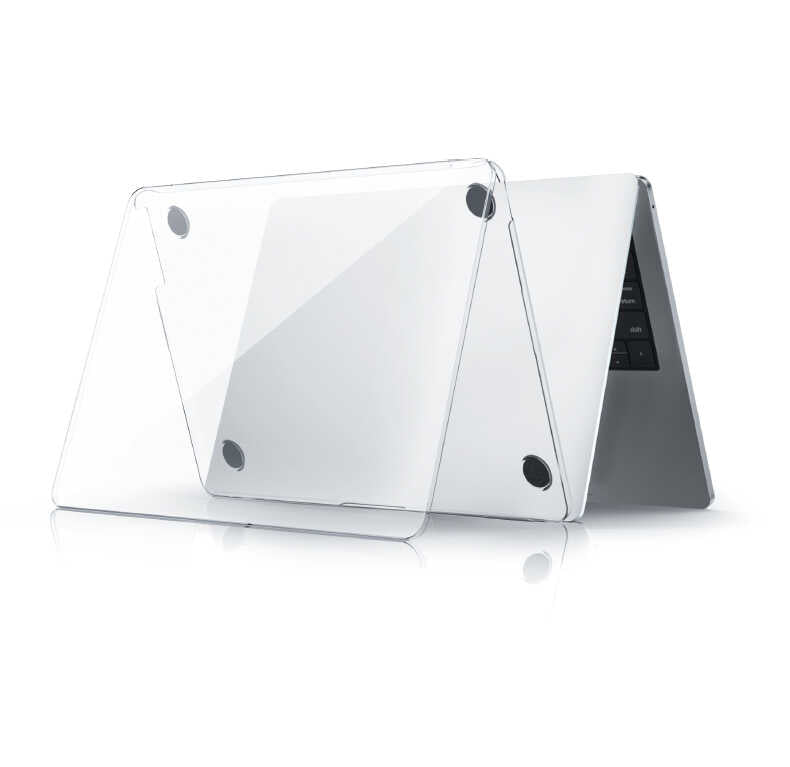 Apple Macbook 16.2' 2021 Wiwu Ultra İnce Sararmayan Şeffaf MacBook Crystal iShield Kapak