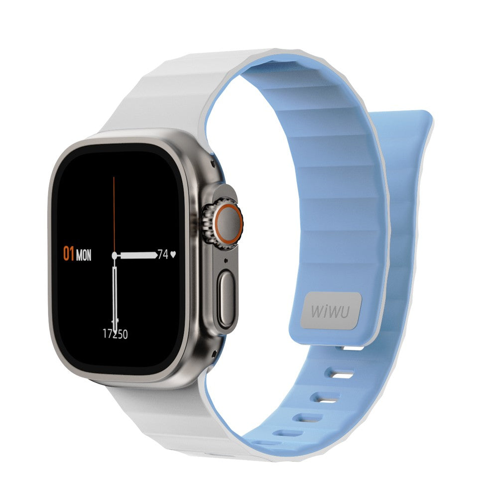 Apple Watch 42mm Wiwu Mag Secur Serisi Silikon Kordon