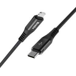 Benks D33 Type-C To Lightning Fast Charge Kablo Siyah