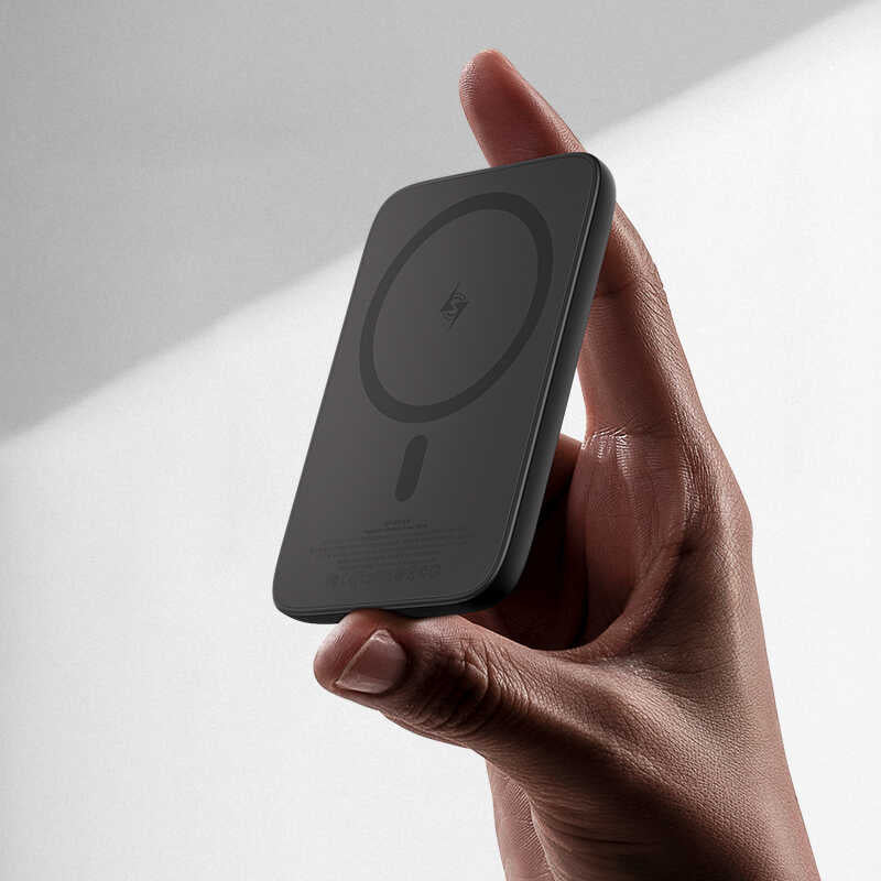 Benks MP01 M-safe Magnetic Slim Powerbank 5000 Mah Siyah
