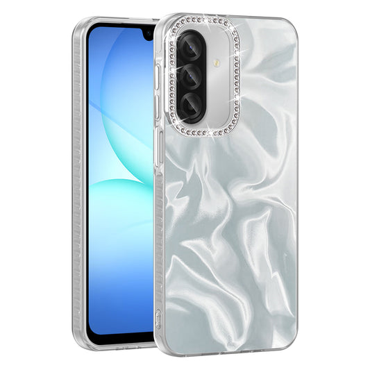 Galaxy A57 Kılıf Airbagli Parlak Taş Detay Tasarımlı Zore Esila Kapak