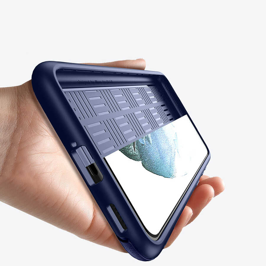 Galaxy S21 Kılıf Wiwu Sand Stone Kapak Beyaz