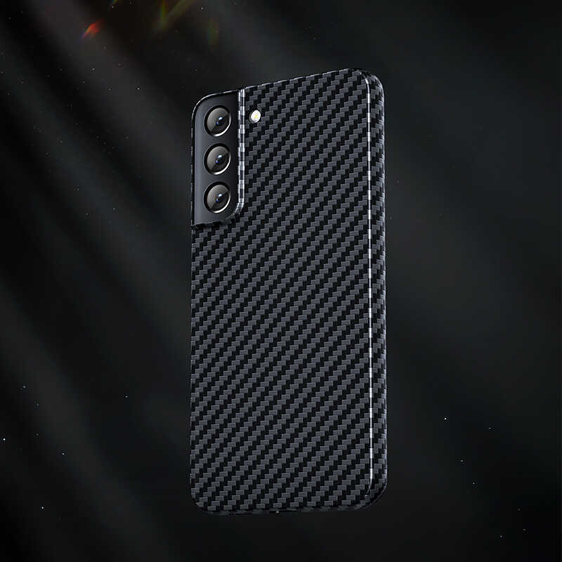 Galaxy S22 Plus Kılıf Benks Kevlar Fiber Kapak Siyah