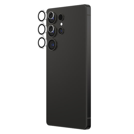 Galaxy S25 Amazingthing Anti Reflective Kamera Lens Koruyucu + Kolay Uygulama Aparatlı Şeffaf