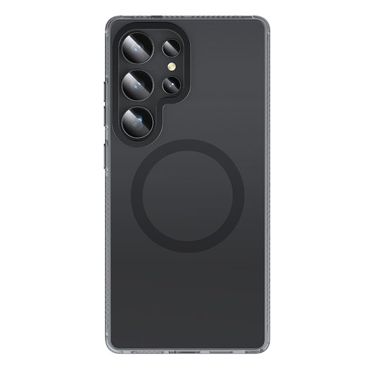 Galaxy S25 Ultra Kılıf M-safe Şarj Özellikli Benks Lucid Armor Kapak Titanyum