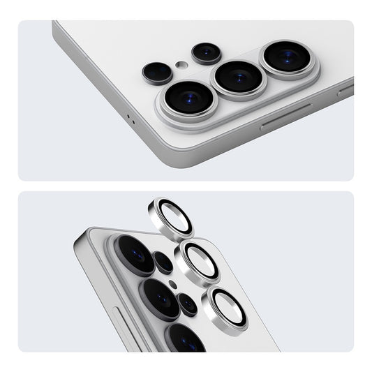 Galaxy S26 Ultra Youngkit Alloy Original Parlama Önleyici Kamera Lens Koruyucu + Kolay Uygulama Aparatlı