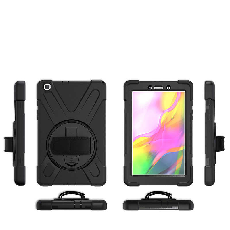 Galaxy Tab A 8.0 (2019) T290 Zore Defender Tablet Silikon Siyah