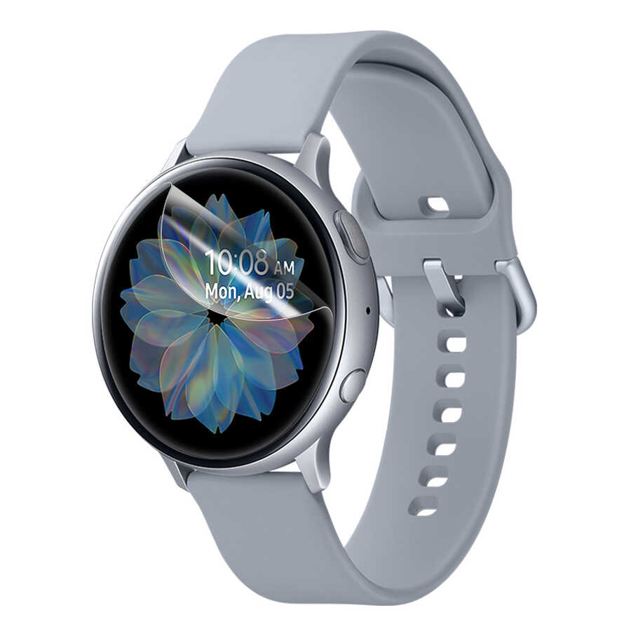 Galaxy Watch Active 2 40mm Araree Pure Diamond Pet Ekran Koruyucu Renksiz