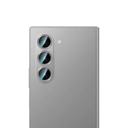 Galaxy Z Fold 6 CaseWorld Alloy Serisi Oleofobik Anti Reflective Kamera Lens Koruyucu Siyah