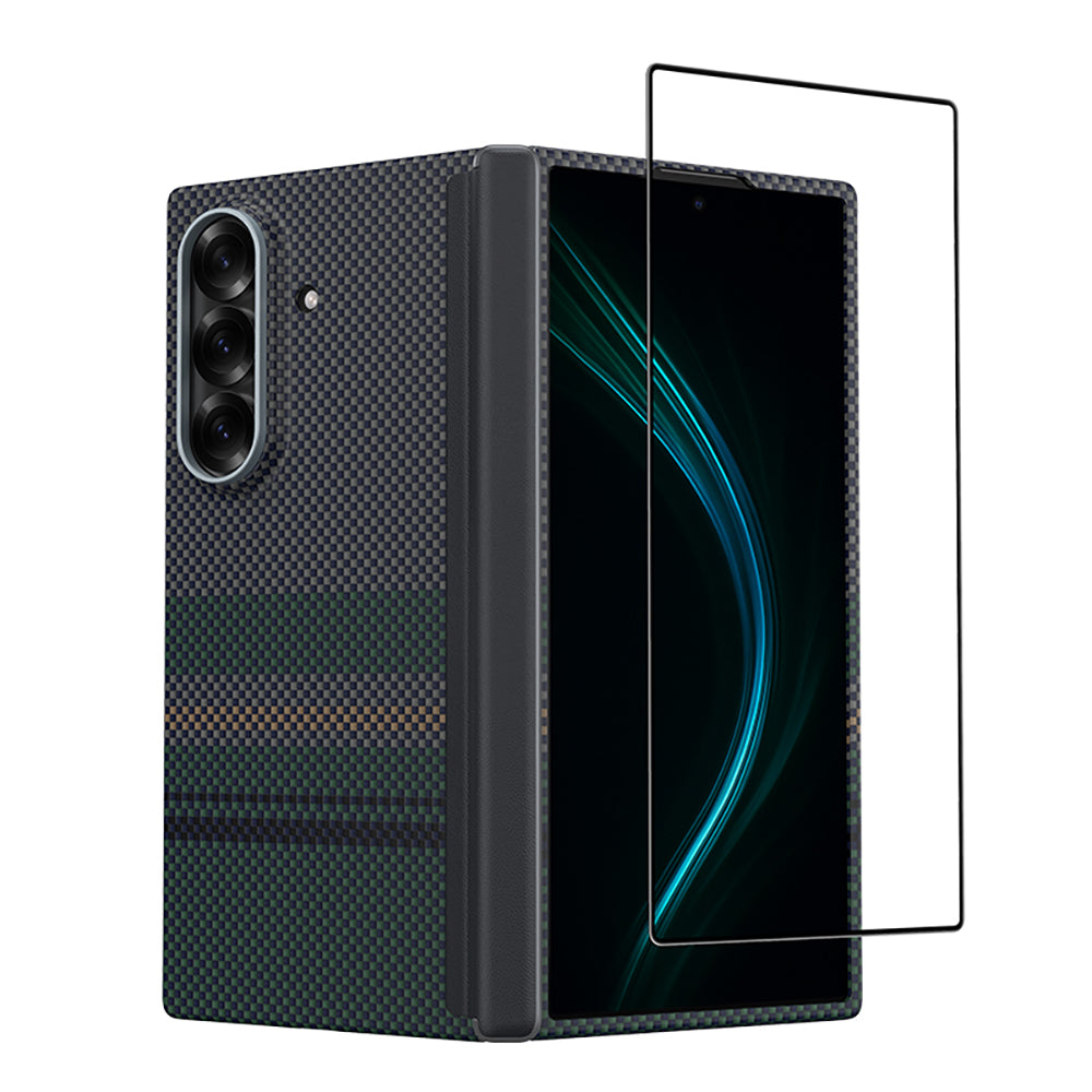 Galaxy Z Fold 7 Benks ArmorAir Aurora Grand Combo Üçlü Aksesuar Seti (Ön Arka Kevlar Kapak + Ekran Koruyucu)