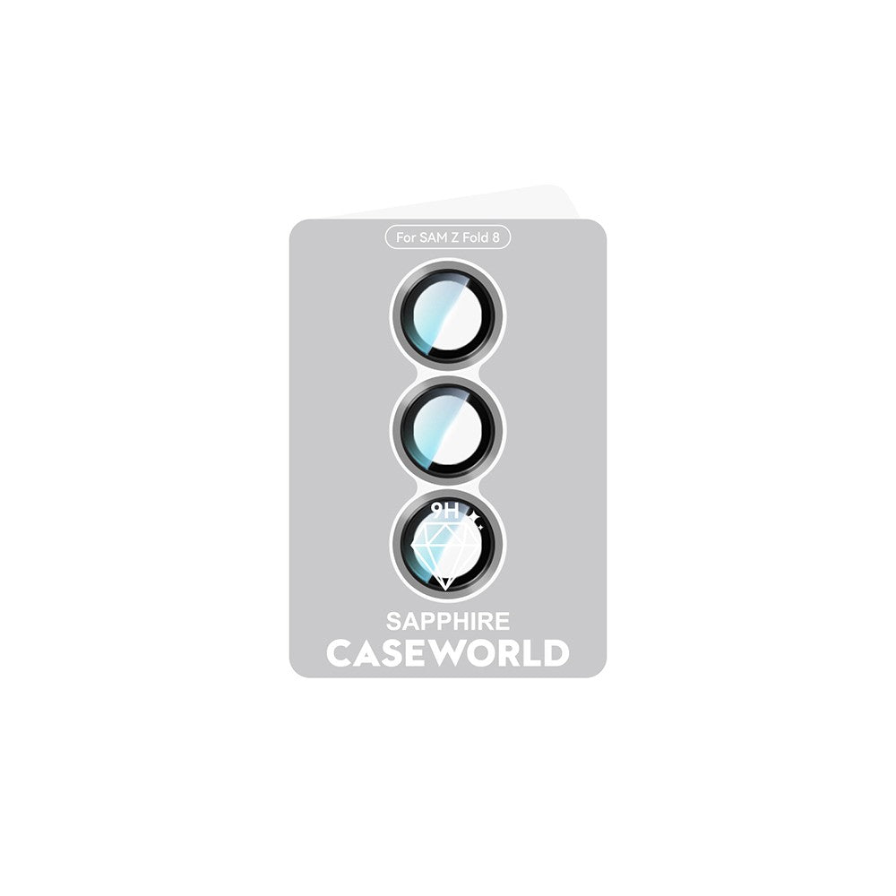 Galaxy Z Fold 7 CaseWorld Alloy Serisi Oleofobik Anti Reflective Kamera Lens Koruyucu